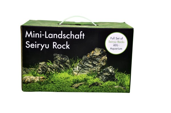 AQUADECOR Deko-Set Mini-Landschaft Seiryu Rock 60