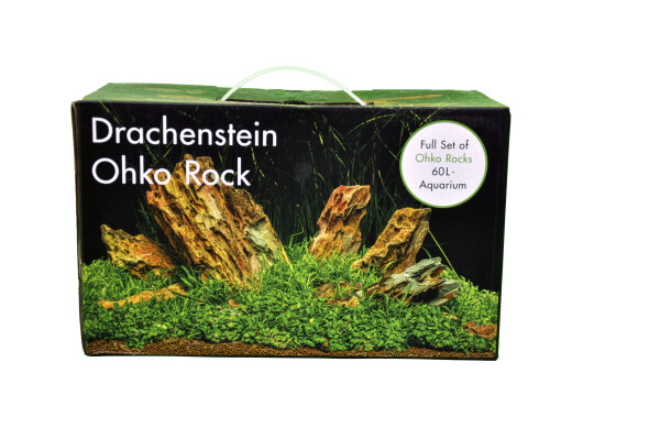 AQUADECOR Deko-Set Drachenstein 60
für 60 l Aquarium
9 Stück à 6 - 16 cm